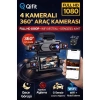 360° WiFi Quad Araç Kamerası