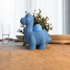 3D Baskı Dinozor Yumurtalık - Sevimli Eggosaurus Yumurta Tutucu-Mavi