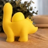 3D Baskı Dinozor Yumurtalık - Sevimli Eggosaurus Yumurta Tutucu-Sarı