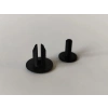 3D Baskı Genişleyen Perçin Klips Araç Panel Sabitleme Tırnaklı Plastik Perçin Yedek Parça Siyah
