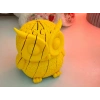 3D Baskı Hareketli Baykuş Figürü - Eklemli Flexi Oyuncak - Sarı
