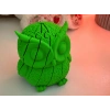 3D Baskı Hareketli Baykuş Figürü - Eklemli Flexi Oyuncak - Yeşil