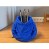 3D Baskı Kapüşonlu Sweatshirt Kalemlik - Masaüstü Organizer-Mavi