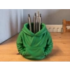 3D Baskı Kapüşonlu Sweatshirt Kalemlik - Masaüstü Organizer-Yeşil