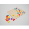 3D Baskı Renkli A-Z Alfabe Puzzle - 26 Harfli Eğitim Seti