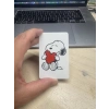 3D Baskı Sevimli Köpek Desenli Dekoratif Banka Kartı Kılıfı