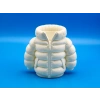 3D Baskı Şişme Mont Kalemlik - Masaüstü Organizer-Beyaz