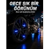 Araç Sibop Işığı 4lü Set Otomatik Yanan Led Lastik Aksesuarı