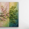 4 Mevsim Ağaç Kanvas Tablo 40X60 CM
