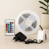 4.5 m RGB LED Şerit 54 LED/m Kumandalı Adaptörlü