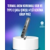 4’lü Çoklu Priz 2 Usb Type-c Girişli Akım Korumalı Siyah