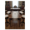 5 PARÇA SALON TAKIMI - KETEN KUMAŞ