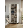 8 Gözlü Kiler Dolabı Beyaz 70 cm