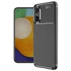 Oppo A38 Kılıf Auto Focus Karbon Kapak - Siyah