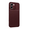 Oppo Oppo A6T 5G Auto Focus Karbon Kapak - Bordo