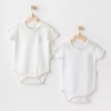 AC25211 Short Sleeve 2Li Basic Body Ekru