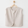AC26211 Casual Yelek Beige