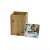 Ahşap Bambu Kaşıklık Organizer 9x9 cm