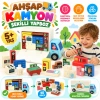 Ahşap Kamyon Şekilli Yapboz