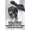 Akıllı Saat Arama Cevaplayan Titreşim Özelliğiyle Bildirim Görebilen