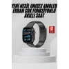 Akıllı Saat Arama Konuşma Gps Ve Nfc Özelliği 3 Kordonlu Amoled Ekran
