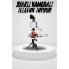 Akıllı Telefon Vlog Kiti Tripod Mini Mikrofonlu Telefon Tutucu