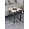 Alize Zigon Beyaz Mermer Desen 3lü