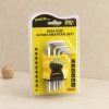 Alyan Anahtar Seti 9 Parça Kısa Düz (1.5?10 mm)