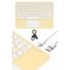 Android Ve İos Uyumlu Bluetooth Klavye Touchpad Slim Kablosuz Wifi Q Klavye