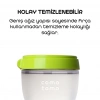 Antikolik Silikon Biberon 250 ml 3-6 Ay Yeşil