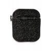 Apple Airpods 2 (2.nesil) Spell Simli Kılıf - Siyah