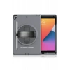 Apple iPad 10.2 (7.nesil) Kılıf Hand Strap Tablet Kılıfı - Gri