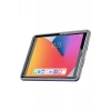 Apple iPad 10.2 (7.nesil) Kılıf Hand Strap Tablet Kılıfı - Gri