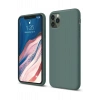 Apple iPhone 11 Pro Kılıf First Silikon - Koyu Yeşil