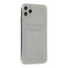 Apple iPhone 11 Pro Max Uyumlu Kılıf Kart Şeffaf Silikon - Şeffaf