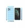 Apple iPhone 11 Pro Max Uyumlu Kılıf Optimum Silikon - Sky Blue