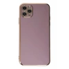 Apple iPhone 11 Pro Max Uyumlu Kılıf Volet Silikon - Mor
