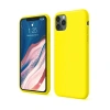 Apple iPhone 11 Pro Uyumlu Kılıf First Silikon - Sarı