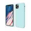 Apple iPhone 11 Pro Uyumlu Kılıf First Silikon - Turkuaz