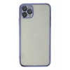 Apple iPhone 11 Pro Uyumlu Kılıf Lensli Silikon - Mor