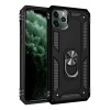 Apple iPhone 11 Pro Uyumlu Kılıf Sofya Yüzüklü Silikon Kapak - Siyah