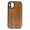 Apple iPhone 11 Uyumlu Kılıf Flip Cover - Taba
