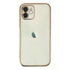 Apple iPhone 11 Uyumlu Kılıf Lensli Silikon - Gold