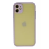 Apple iPhone 11 Uyumlu Kılıf Montreal Silikon Kapak - Mor