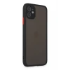 Apple iPhone 11 Uyumlu Kılıf Montreal Silikon Kapak - Siyah
