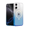 Apple iPhone 11 Uyumlu Pummel Shiny Magsafe Kapak - Mavi