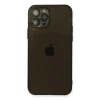 Apple iPhone 12 Pro Max Uyumlu Kılıf Fly Lens Silikon - Siyah
