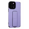 Apple iPhone 12 Pro Max Uyumlu Kılıf Mega Standlı Silikon - Lila