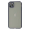 Apple iPhone 12 Pro Max Uyumlu Kılıf Montreal Silikon Kapak - Gri