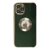 Apple iPhone 12 Pro Max Uyumlu Kılıf Store Silikon - Yeşil